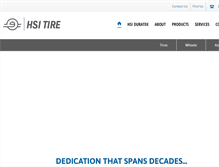 Tablet Screenshot of hsitire.com